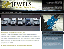 Tablet Screenshot of jewelstransport.com